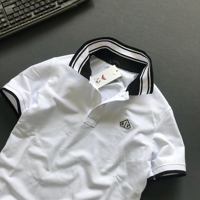 ÁO THUN NAM CÁ SẤU CỔ BẺ PHỐI VIỀN CỰC ĐẸP | BigBuy360 - bigbuy360.vn