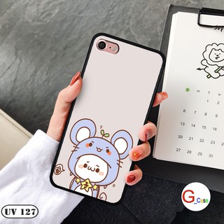Ốp lưng iPhone 7-iPhone 8-iPhone SE 2020 nhám viền dẻo