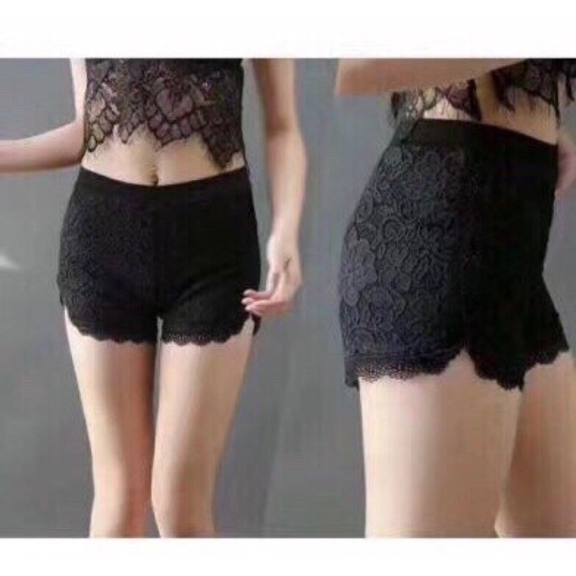 Quần mặc váy- video 💕 FREESHIP💕 Quần Mặc Váy Ren Mềm Mịn Co Giãn 4 Chiều hàng chuyên sỉ Shop