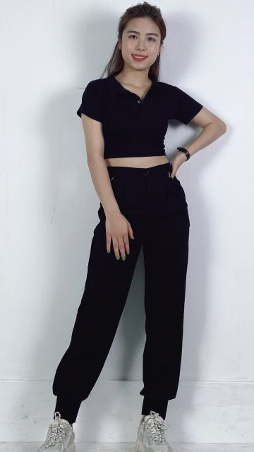Quần Đũi Bo Gấu Phong Cách Hàn Quốc