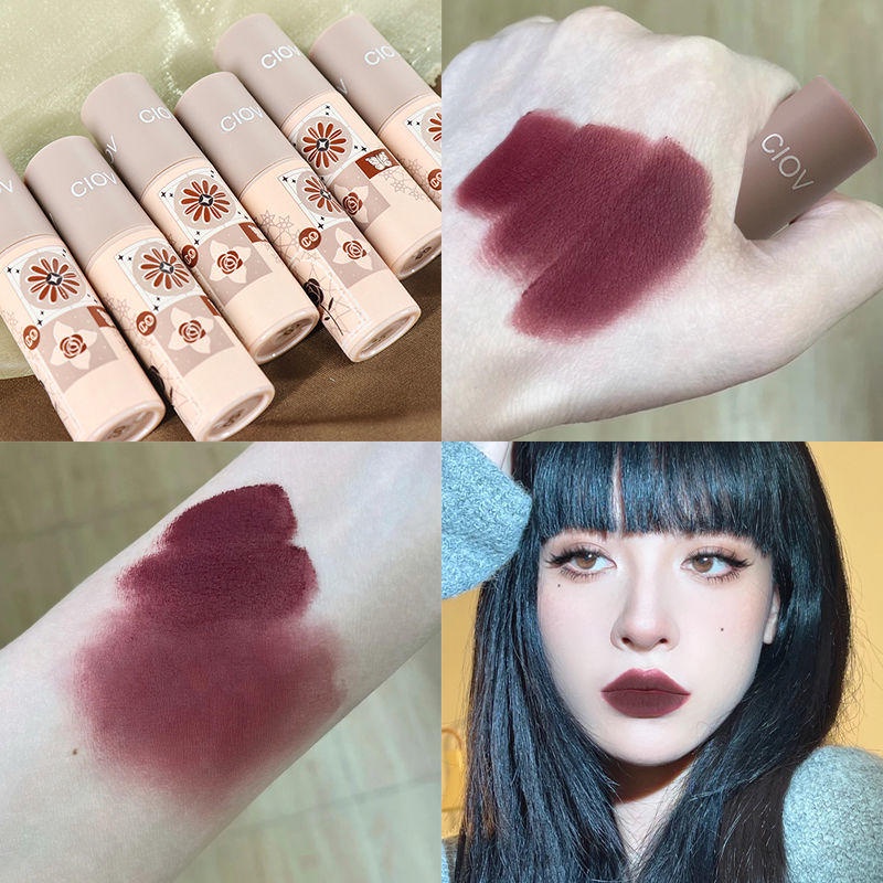 Son Kem Lì Chống Nước 6 Màu Sắc Lựa Chọn