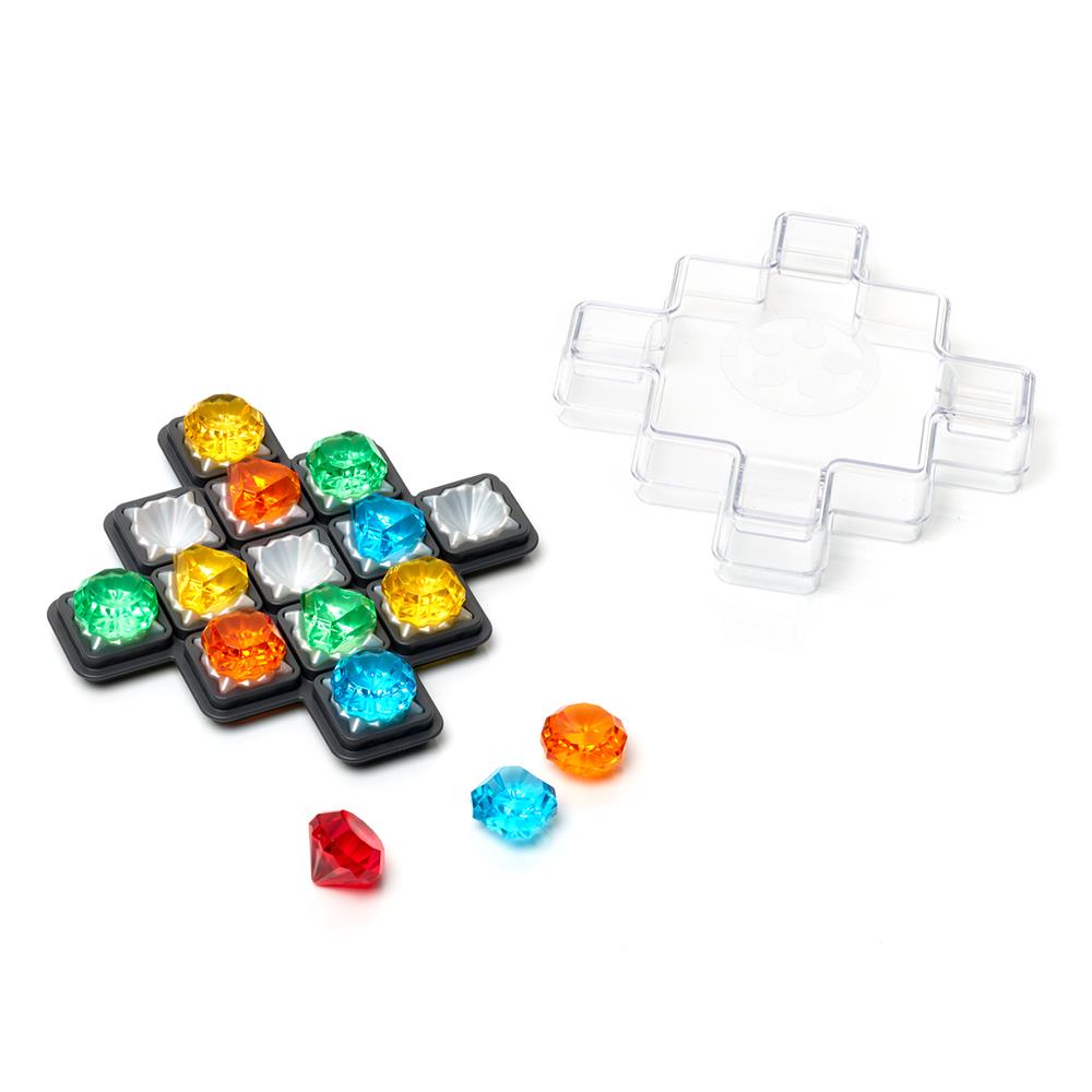SmartGames Diamond Quest Deduction Game Trò Chơi Câu Đố Kim Cương Thông Minh Với 80 Thử Thách Dành Cho Tuổi 10 - Người Lớn