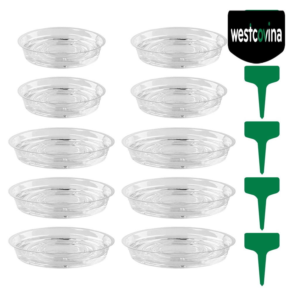 [Hot]☀ Set 10 Khay Lót Chậu Cây Chống Rò Rỉ Tái Sử Dụng Tiện Lợi