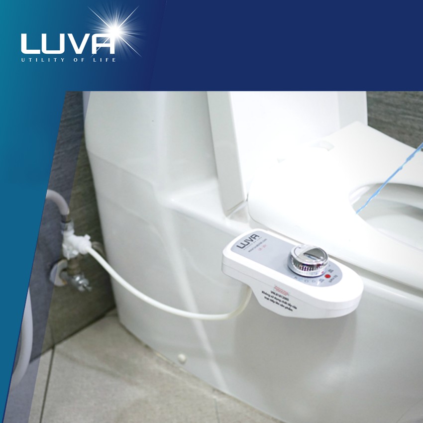 Vòi xịt rửa vệ sinh thông minh Luva Bidet LB 101