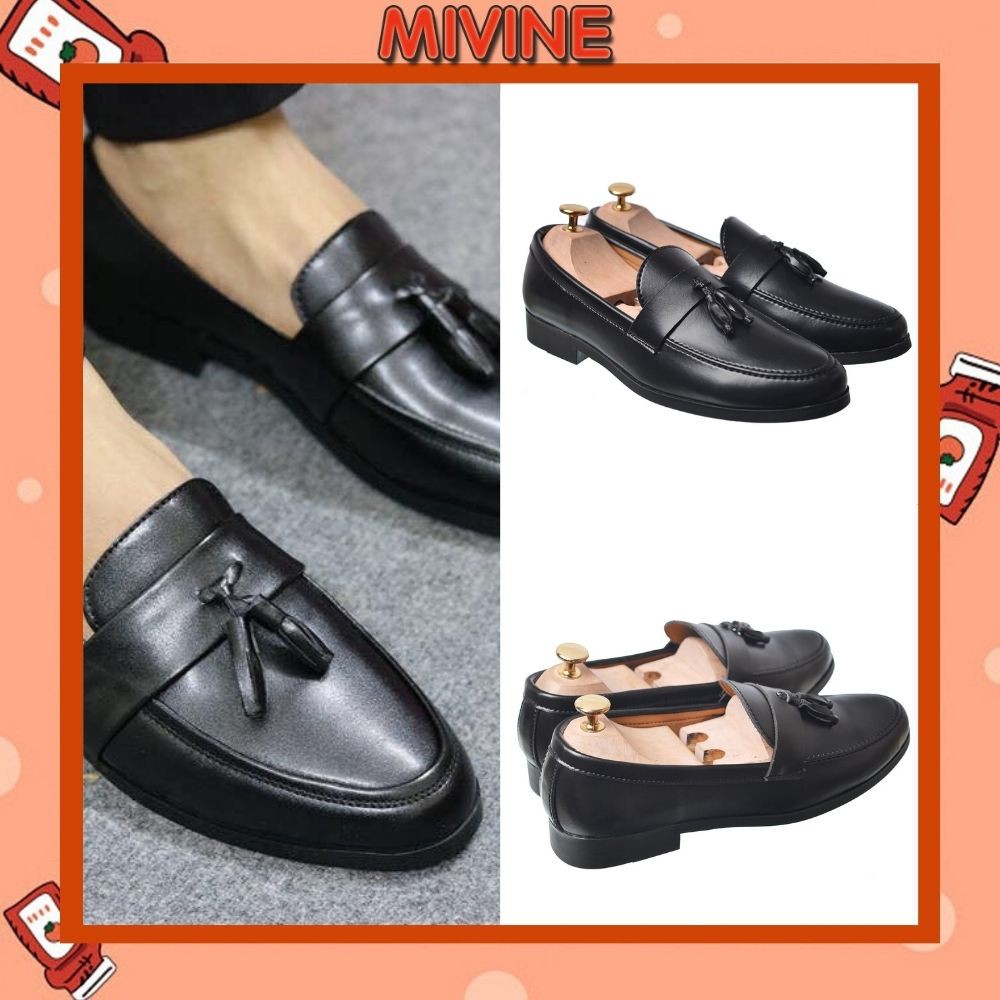 Giày Lười Da Chuông DR02 Cao Cấp