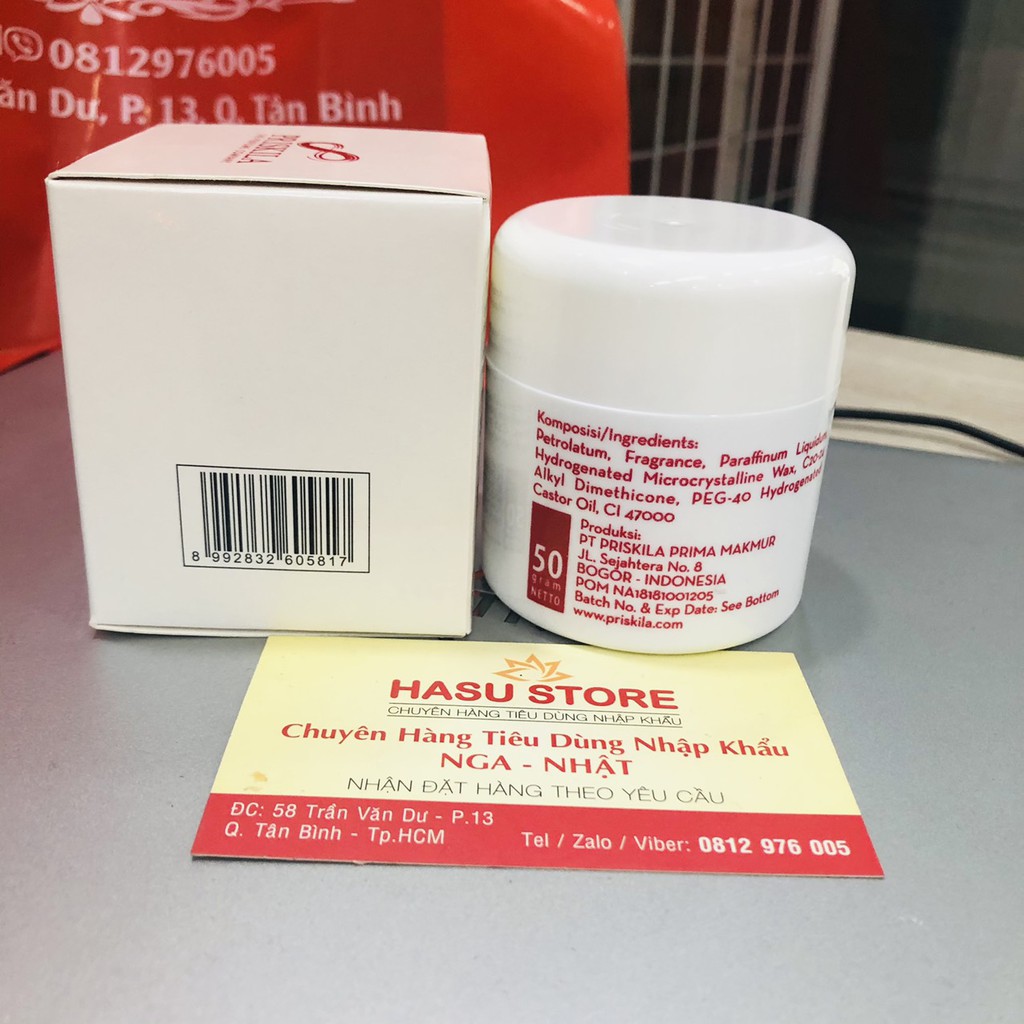 Gel vuốt tóc Casablanca Pomade Indonesia 50g