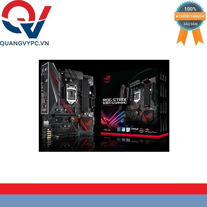 [Mã 1911ELSALE hoàn 7% đơn 300K] Bo mạch chủ Asus ROG Strix B365G Gaming Mới