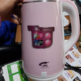 Ấm siêu tốc 2 lớp jiplai Thái Lan