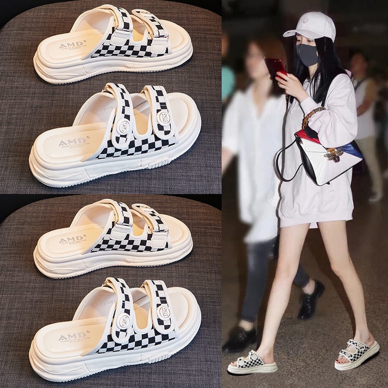 Dép Sandal Đế Dày Mềm Thời Trang Mùa Hè Dành Cho Nữ