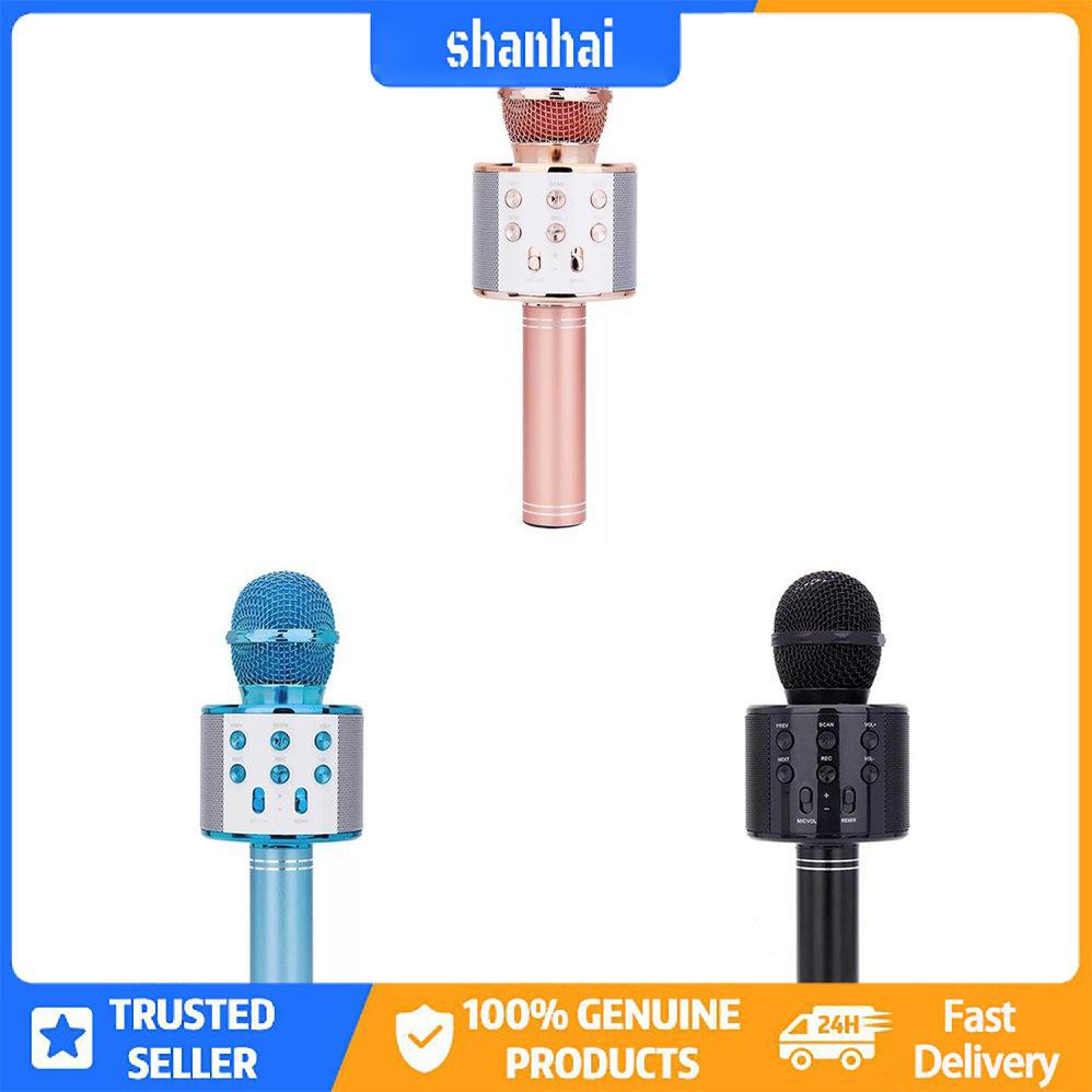 Điện thoại di động Karaoke Palm Ktv Bộ ngưng tụ không dây Micrô Karaoke trực tiếp | BigBuy360 - bigbuy360.vn