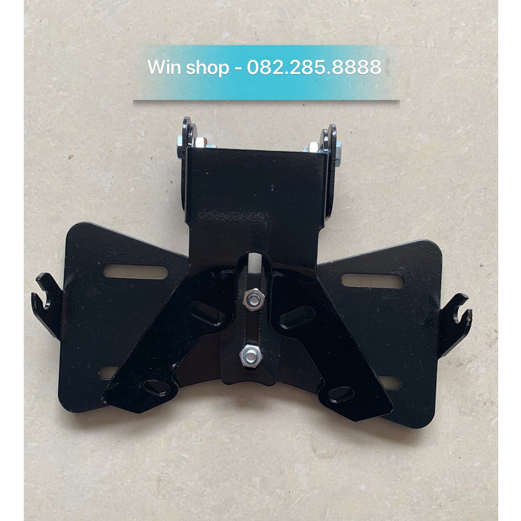 Pát biển gập Exciter 150/155/winner mẫu mới nhất - màu đen thời trang phù hợp mọi màu xe