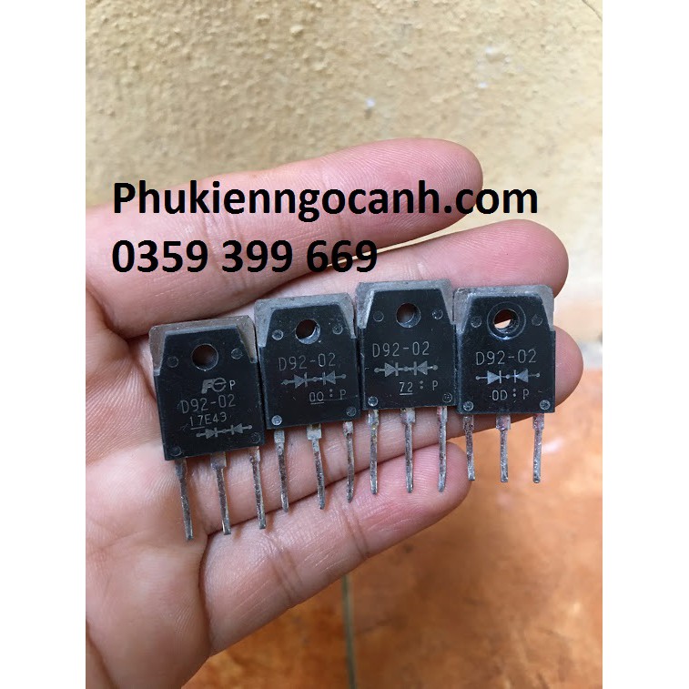 D92-02 hàng tháo máy  tản nhiệt lưng đồng,D92 02 diode