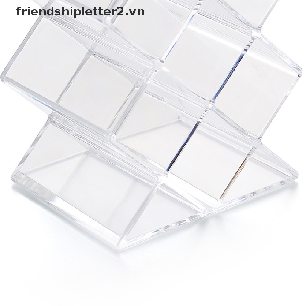 Kệ Trưng Bày Son Môi Bằng acrylic Trong Suốt 16 / 24