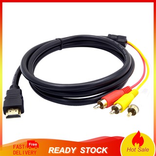 Dây Cáp Chuyển Đổi Hdmi Sang 3 Rca Av Chuyên Dụng