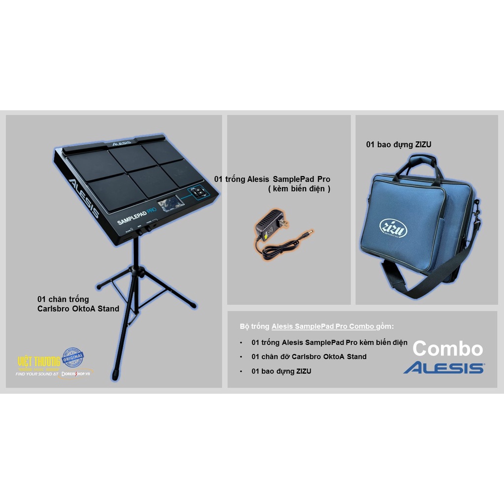 Trống điện tử nhập khẩu chính hãng Alesis SamplePad PRO