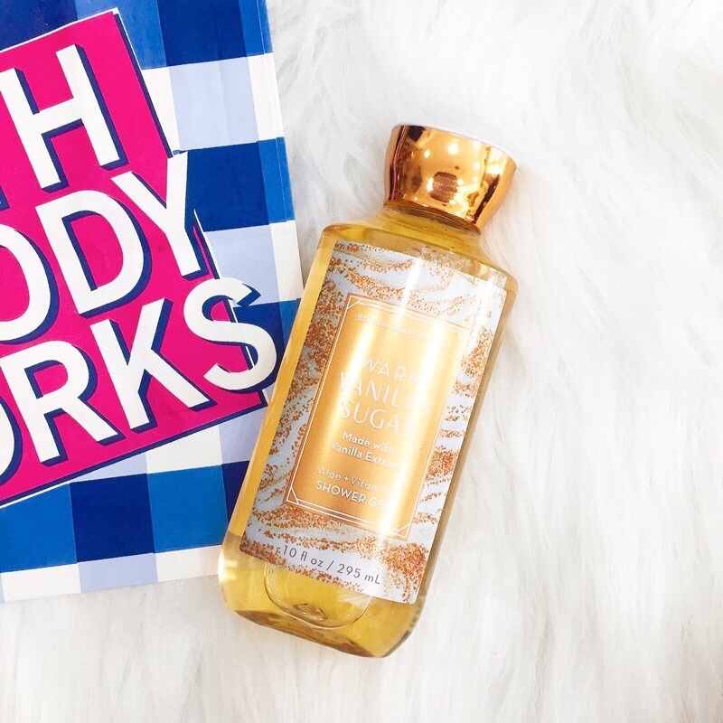 Sữa Tắm Lưu Hương Mịn Da Bath and Body Works Warm Vanilla Sugar 295ml