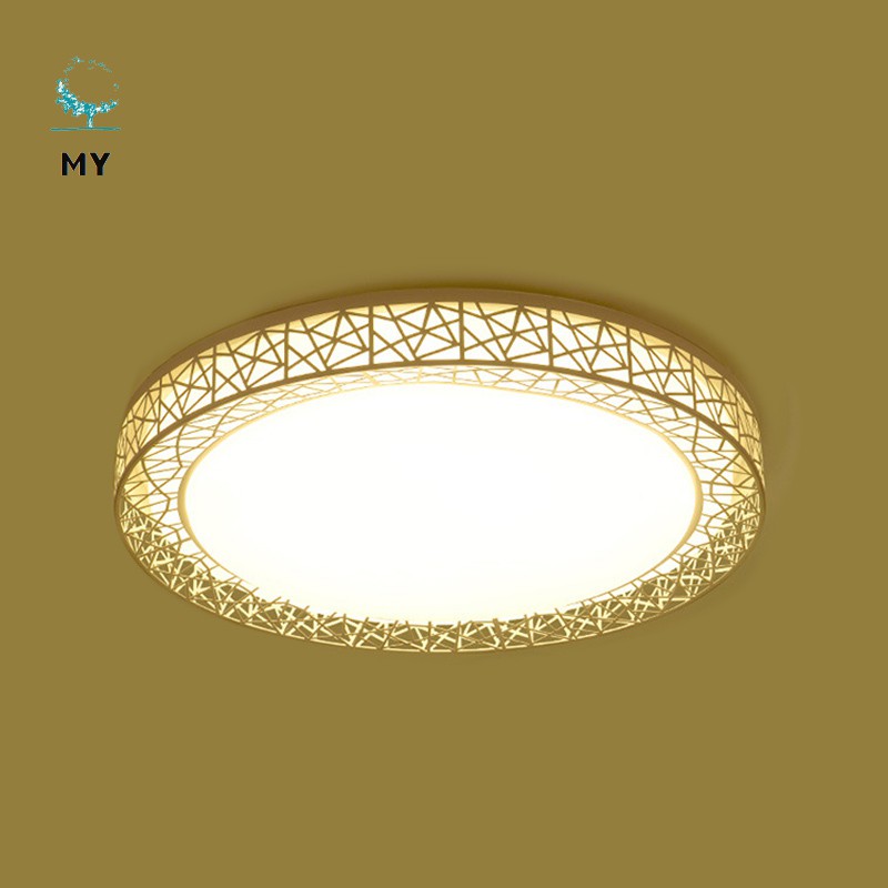 Đèn trần bóng LED chiếu ánh sáng trang trí phòng ngủ