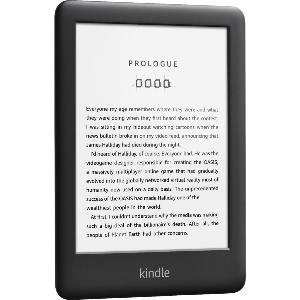Máy đọc sách New Kindle 10th Generation 8GB wifi 167ppi tích hợp đèn nền, màu đen