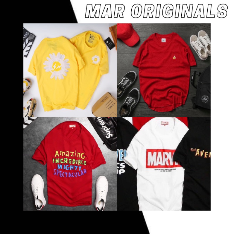 Áo thun chính hãng xuất xịn các loại, vải cotton, dệt kim co giãn thấm hút mồ hôi.