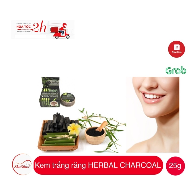 [ HCM SỈ ] Kem trắng răng Herbal Charcoal