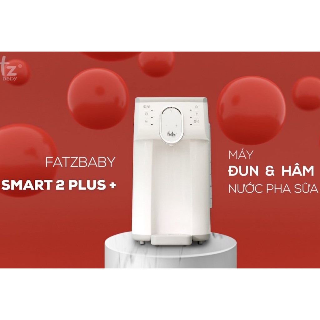 MÁY ĐUN VÀ HÂM NƯỚC PHA SỮA THÔNG MINH CAO CẤP FATZ FATZBABY SMART 2 PLUS - FB3818TN (CÔNG NGHỆ HÀN QUỐC)