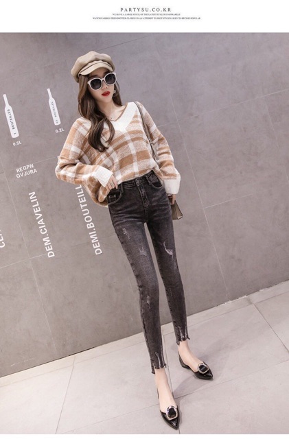 [Size To] Quần Dài Jean Bigsize - Lưng Cao Trên Rốn - Co Giãn Mạnh