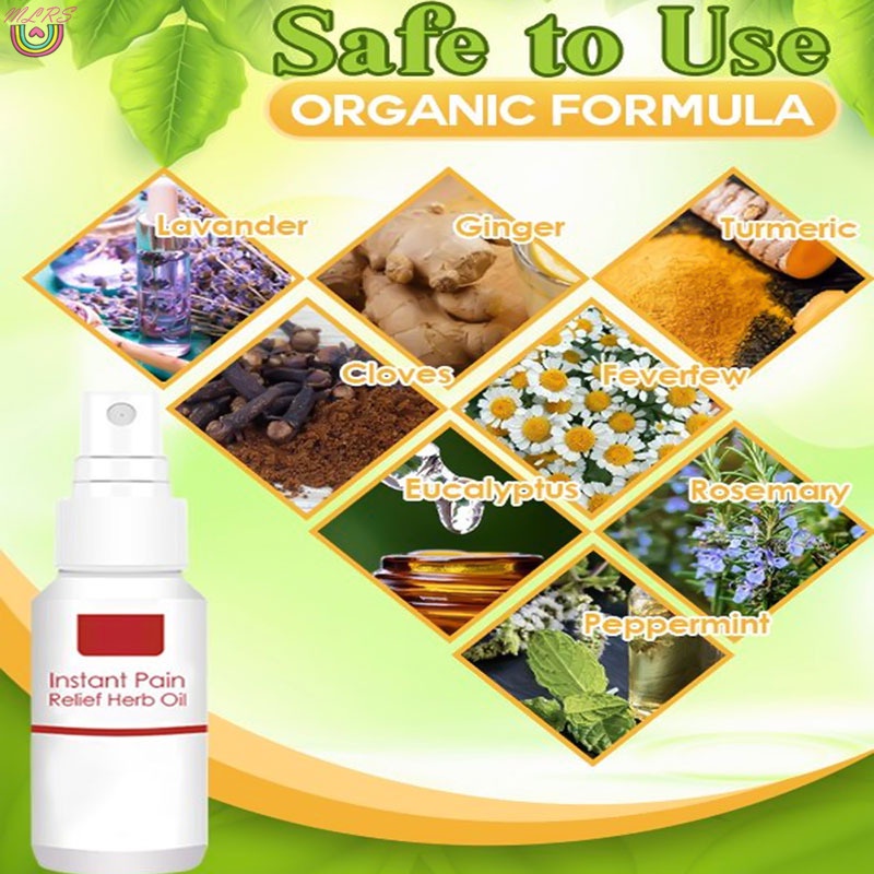 Xịt Thảo Dược Giảm Đau Tức Thì Giảm Đau Cơ Lưng 60ML