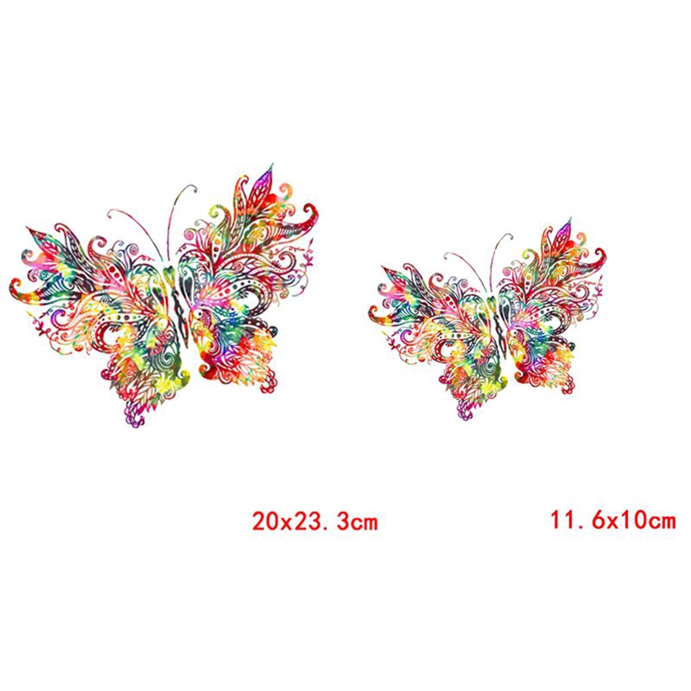 QQMALL T-shirts Clothing Thermal Patch Girls Ironing Stickers Heat Transfers Stickers