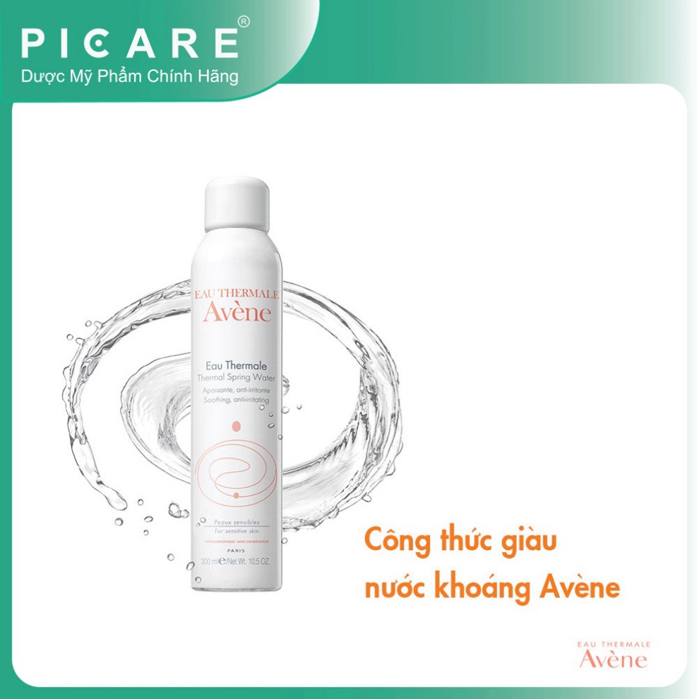 [CHÍNH HÃNG] Combo Avene xịt khoáng cấp ẩm dịu da Thermal Spring Water 300ml x 2