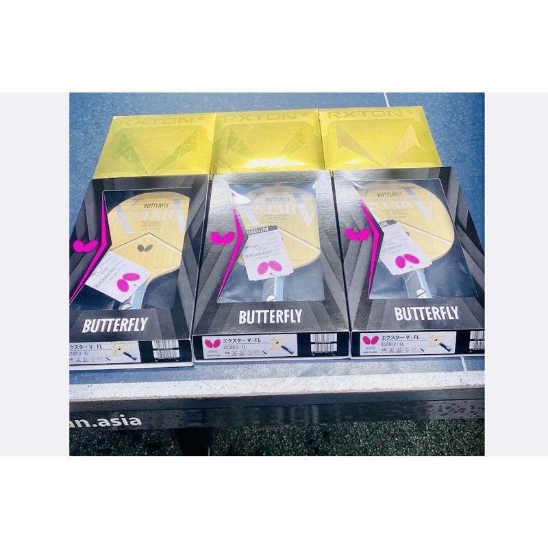 Cốt Vợt Bóng Bàn XSTAR V Chính Hãng Butterfly giá rẻ cấu tạo 3 lớp gỗ