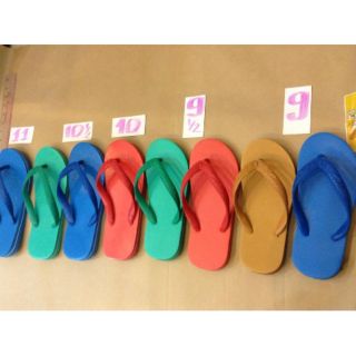 combo giỏ dép lào 24 đôi xanh vàng đủ size