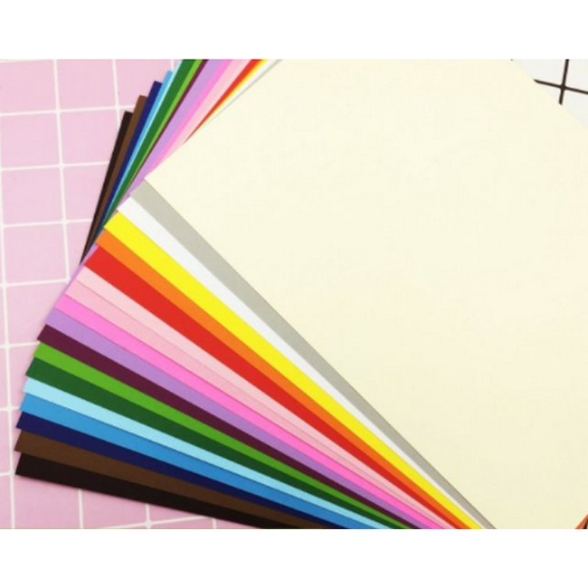 Giấy bìa màu A4 thủ công