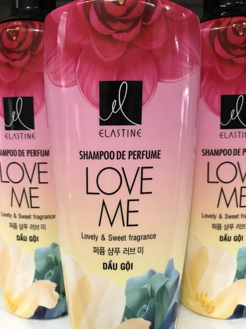 Dầu Gội Elastine Love Me 600g ( Double Rich )