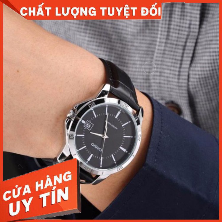 HÀNG CAO CẤP -  Đồng hồ nam dây da Casio MTP-V004L-1AUDF chính hãng  - Hàng Cao Cấp