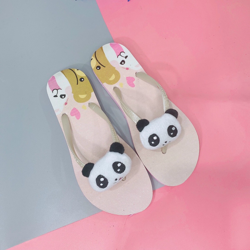 Dép lào thái gấu trúc siêu xinh