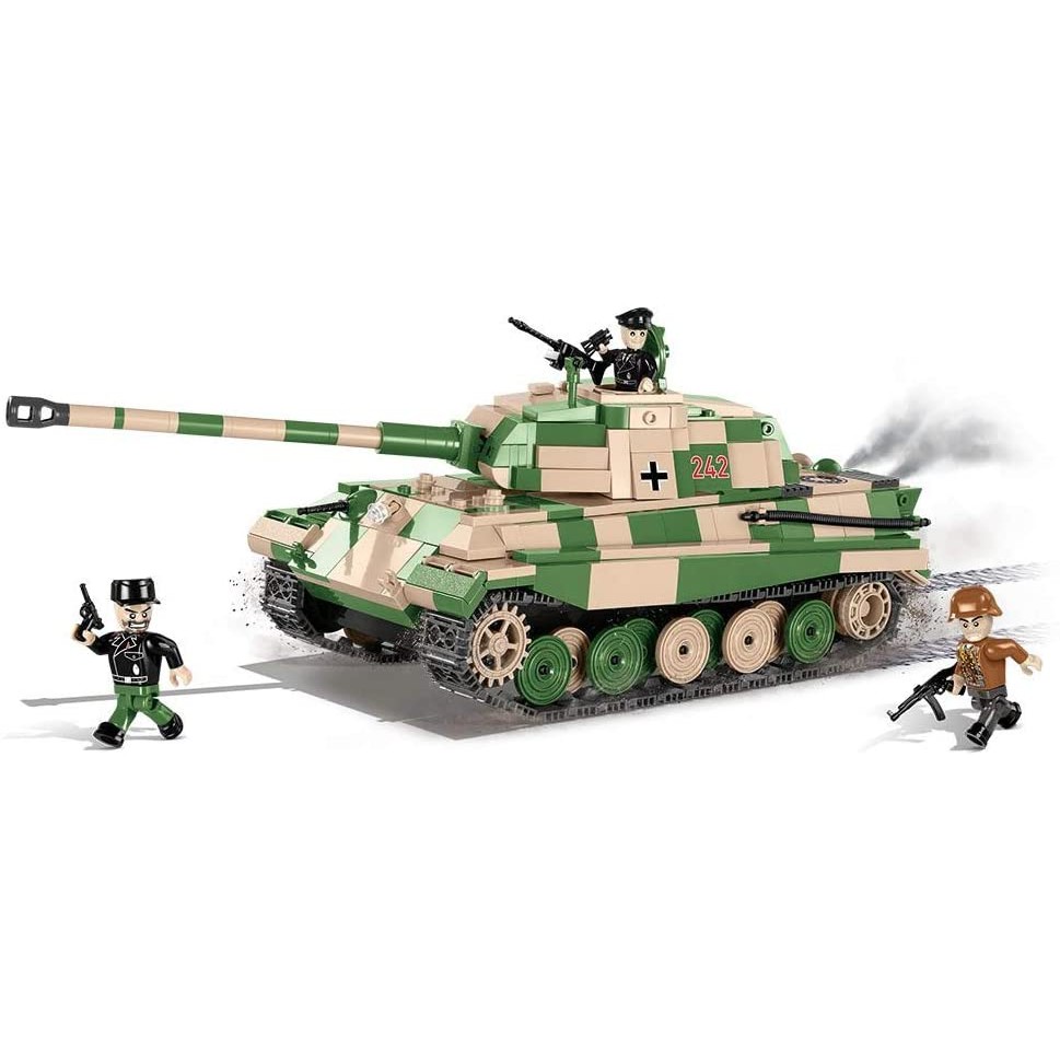 Đồ chơi lắp ráp Lego xe bánh xích - xe tăng - Tank SD. KFZ.182 Konigstiger Tiger II COBI-2480A
