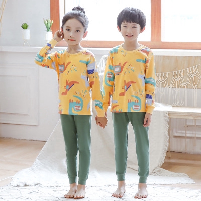 Bộ Đồ Ngủ Pijama In Hình Hoạt Hình Đáng Yêu Cho Bé Trai