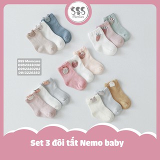 Set 3 đôi tất Nemo baby