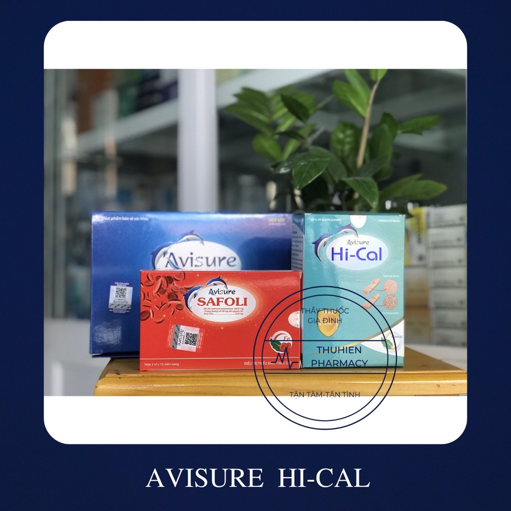 HI-CAL Avisure Canxi Nano tự nhiên cho mẹ bầu