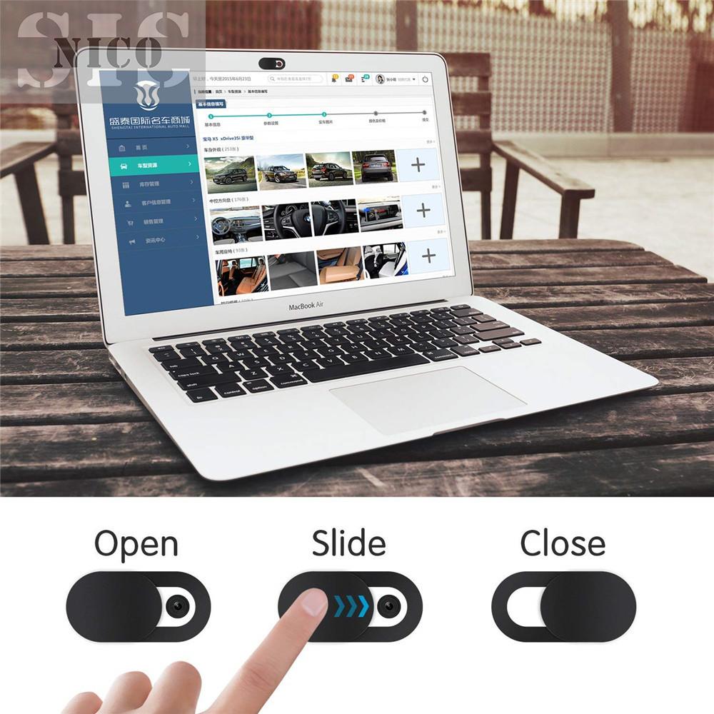 Vỏ Bọc Webcam Bằng Nhựa Có Nắp Trượt Bảo Vệ Riêng Tư Thông Dụng Cho Điện Thoại / Máy Tính Bảng / Pc / Laptop