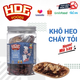 [Đồ ăn vặt Cao Cấp] Khô heo cháy tỏi KOBEE siêu ngon 200g - Khô gà Cooky