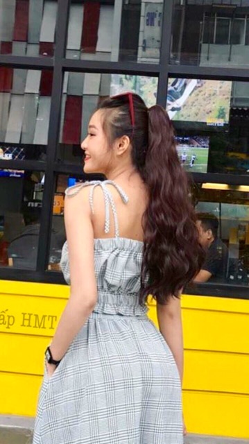 Tóc ngoặm xù sóng cực xinh- hình thật