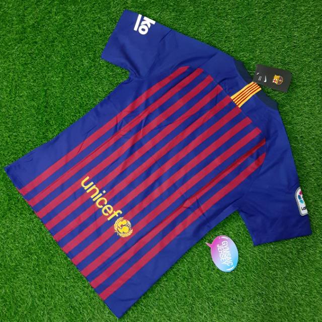 Áo Thun Jersey Ball Barca Home 2018 / 2019 / Barcelona Home 2018 / 2019 Grade Ori