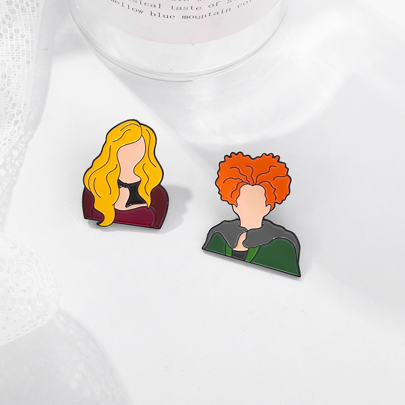 Huy Hiệu Cài Áo Hình Zombie Lydia Cho Halloween