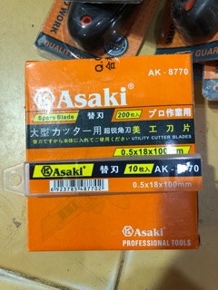 Lưỡi dao rọc giấy Asaki AK-8770