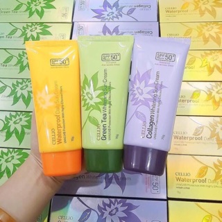 KEM CHỐNG NẮNG DƯỠNG DA CELLIO SPF 50 PA+++