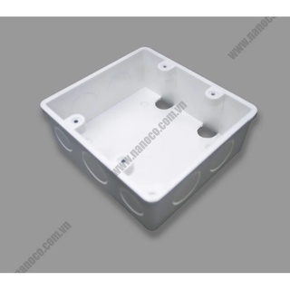 Hộp đế âm đơn na101, đế âm đôi na102, đế âm dùng cho cp tép nanoco