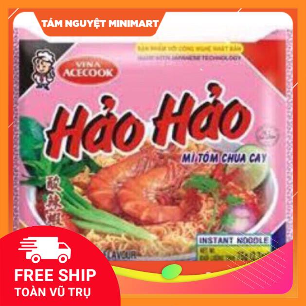Thùng mì tôm Hảo Hảo Chua Cay 30 Gói x 75g