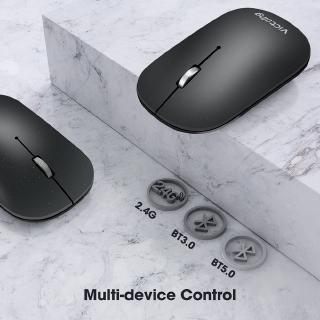 VicTsing PC272 Bluetooth 5.0 Wireless Mouse Portable Silent Computer Mice Ergonomic With USB Receiver 5DPI For PC Laptop Tablet