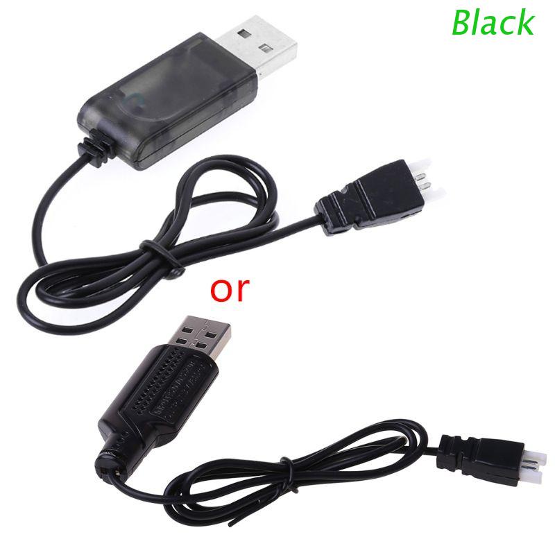 Cáp Sạc USB Màu Đen 3.7V Cho Máy Bay Điều Khiển Từ Xa Syma X5 X5C Hubsan H107L H107C